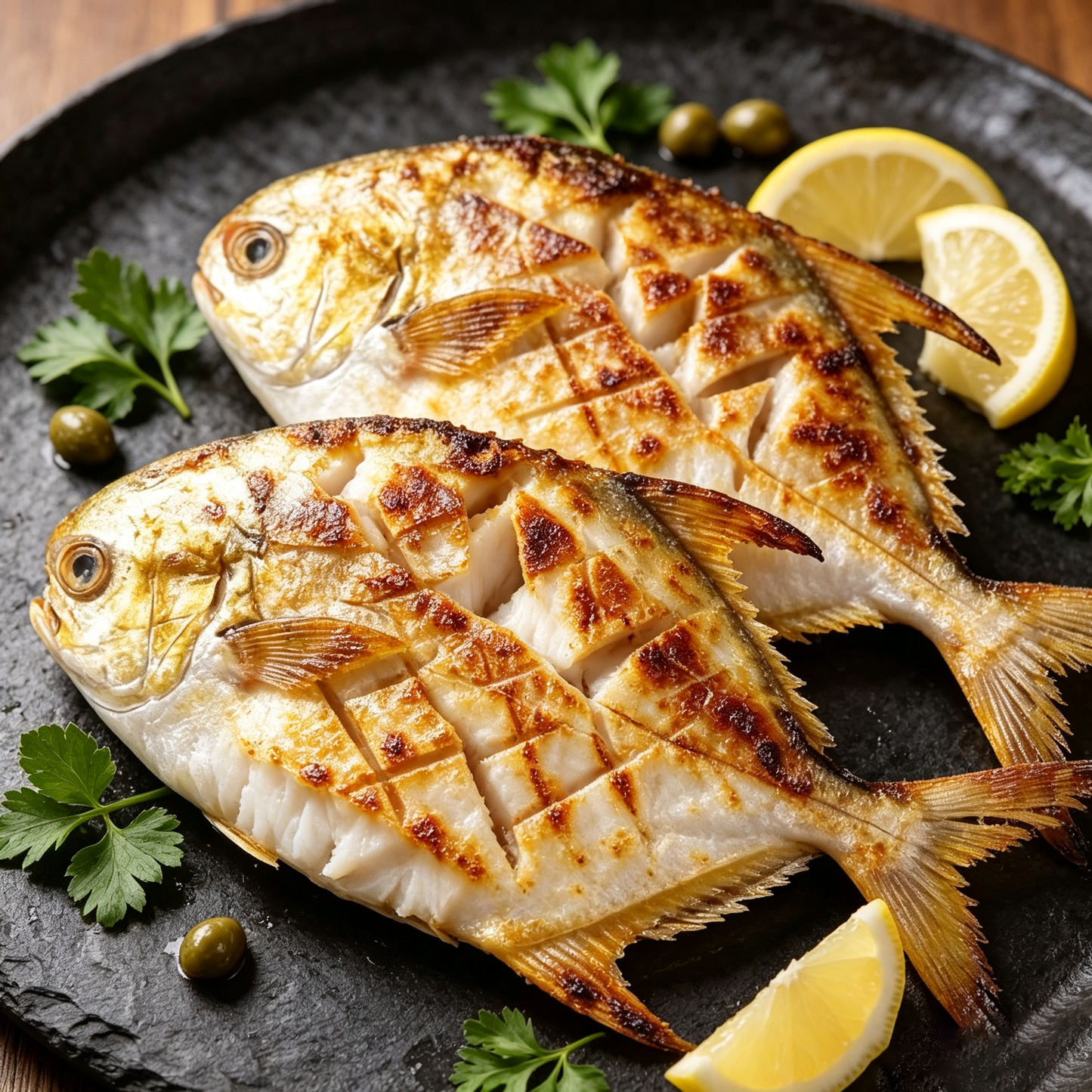 Frozen Golden Pomfret