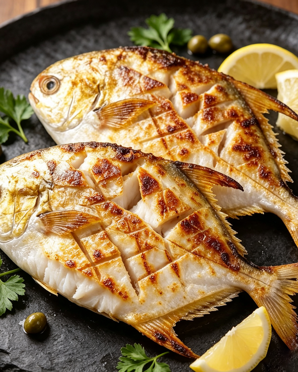 Frozen Golden Pomfret