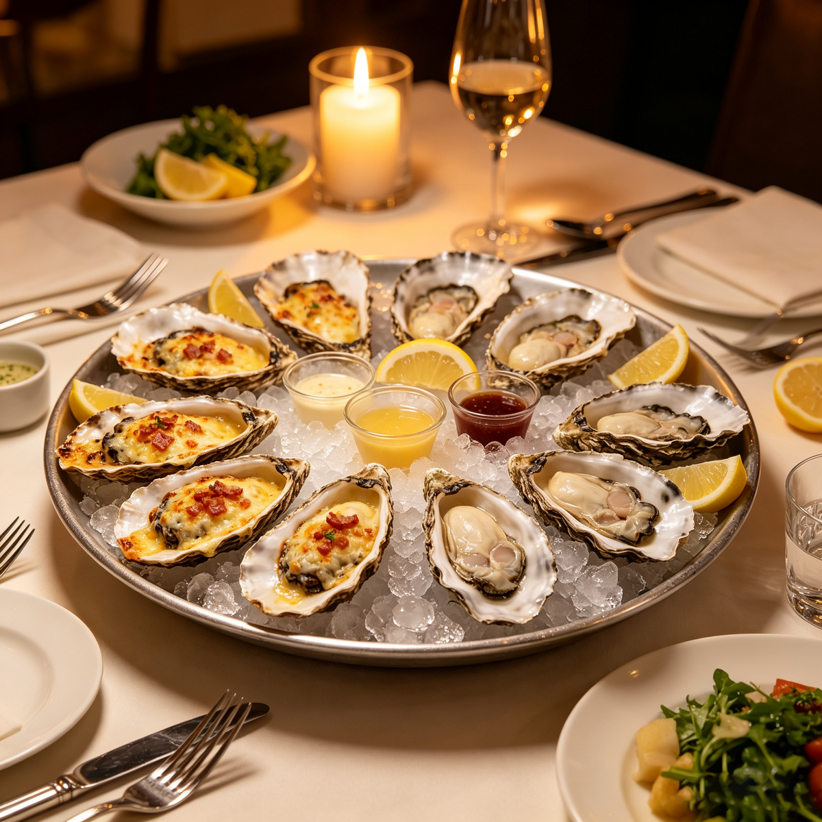 Frozen Whole Oysters